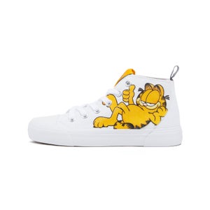 Akedo x Garfield - Sneakers High Top per Bambini Bianche