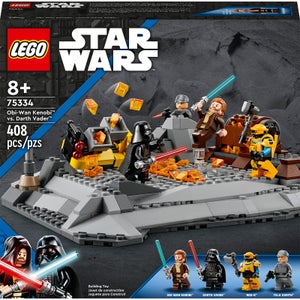 LEGO Star Wars Obi-Wan Kenobi vs. Darth Vader Battle (75334)