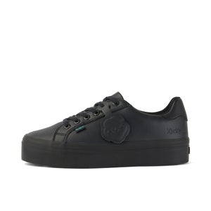 Adult Womens Tovni Stack Leather Alternative Black