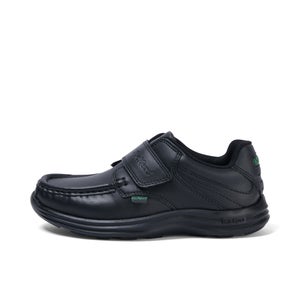 Junior Unisex Reasan Strap Leather Alternative Black