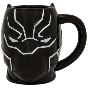 Marvel Black Panther Mask Sculpted Ceramic Mug