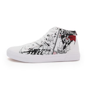 Akedo x Superman Save The World - Sneakers High Top Bianche