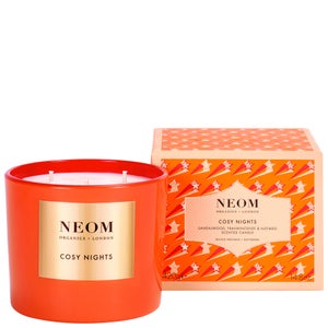 Neom Wellbeing London Christmas 2022 - Cosy Nights 3 Wick 420g