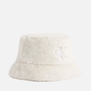 Calvin Klein Jeans Logo-Embroidered Fleece Bucket Hat