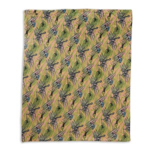 Jurassic World Action Fleece Blanket