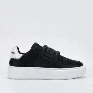 KARL LAGERFELD Puffa Strap Leather Trainers