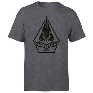 Top Gun Wingman Men's T-Shirt - Black Acid Wash