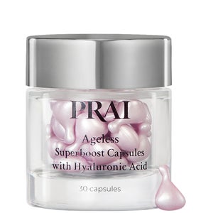 Prai Ageless Superboost Capsules with Hyaluronic Acid for Face & Neck x 30 capsules