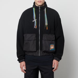AMBUSH Nylon-Trimmed Fleece Jacket