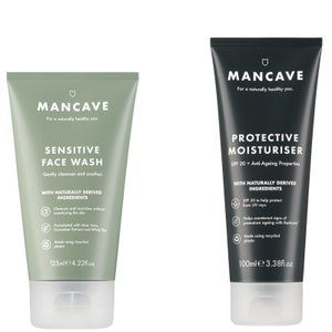 ManCave Face Wash and Moisturiser Bundle