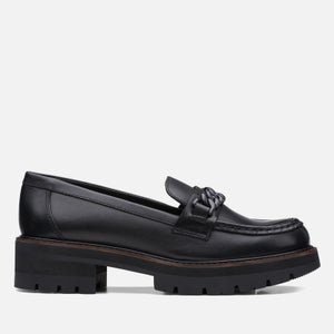 Clarks Orianna Edge Chain Leather Loafers