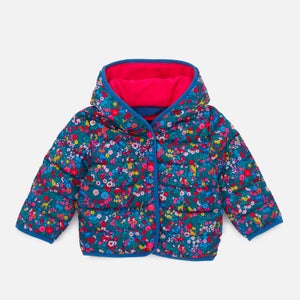 Joules Baby Floral-Print Quilted Shell Padded Jacket