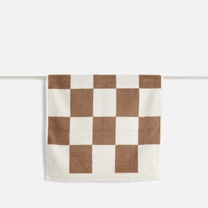 HAY Check Bath Mat - Cappuccino