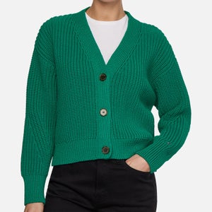 Tommy Hilfiger Rib-Knit Cotton-Blend Cardigan