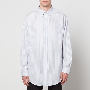 Maison Margiela Oversized Striped Cotton Shirt