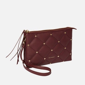 Ted Baker Parrker Quilted Mini Leather Cross-Body Bag