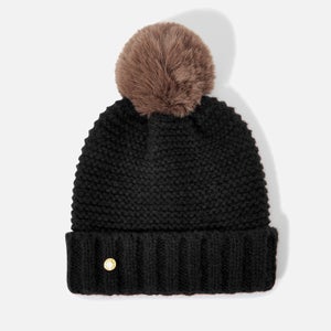 Katie Loxton Women's Chunky Knitted Hat - Black