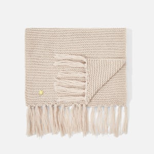 Katie Loxton Chunky Fringed Knitted Scarf