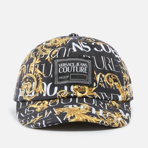Versace Jeans Couture Women's Printed Logo Cap - Black/Gold