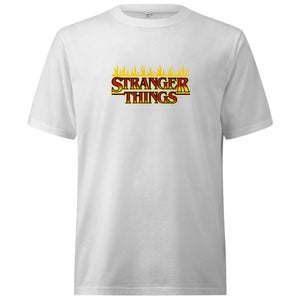 T-Shirt Stranger Things Oversize - Blanc