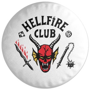 Stranger Things Hellfire Club Ronde Kussen