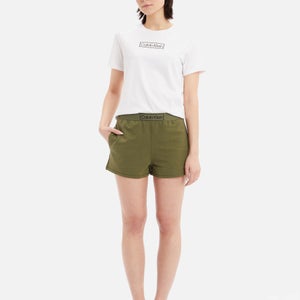 Calvin Klein Short and T-shirt Cotton-Blend Jersey Set