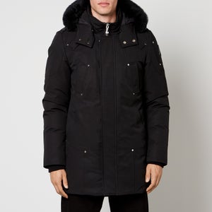 Moose Knuckles Stirling Shearling-Trimmed Cotton and Nylon-Blend Parka