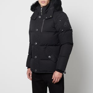 Moose Knuckles 3Q Shearling-Trimmed Nylon and Cotton-Blend Down Coat
