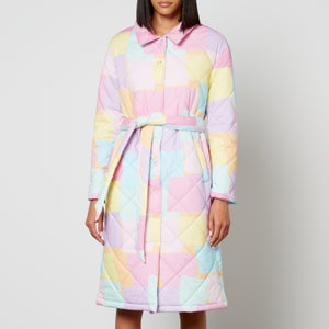 Olivia Rubin Lou Quilted Printed Cotton Coat