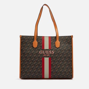 Guess Silvana Monogram Faux Leather Bag