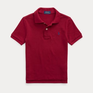 Polo Ralph Lauren Boys’ Embroidered Logo Cotton-Piqué Polo Shirt