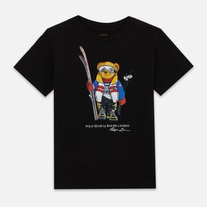 Polo Ralph Lauren Boys Ski Polo Bear Cotton-Jersey T-Shirt