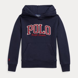 Polo Ralph Lauren Boys’ Logo Detail Cotton-Blend Jersey Hoodie