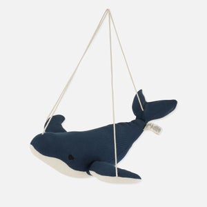 Konges Sløjd Whale Mobile - Navy