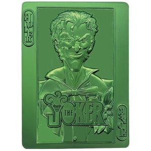 Fanattik The Joker Playing Card Limited Edition Ingot