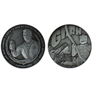 Fanattik Star Trek Captain Kirk and Gorn Limited Edition Collectible Coin