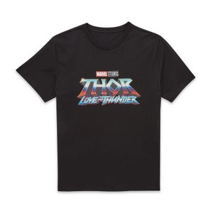 Marvel Thor - Love and Thunder Logo Unisex T-Shirt - Schwarz