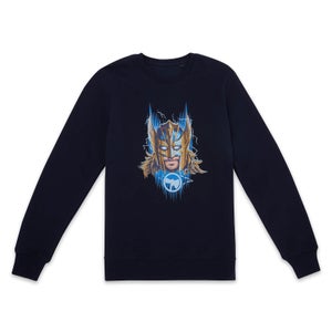 Marvel Thor - Love and Thunder Golden Armour Sweater - Navy