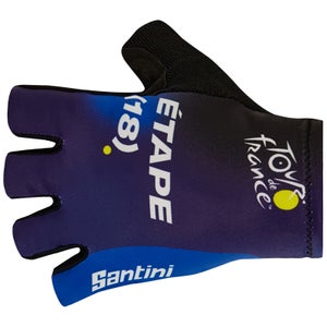 Santini Tour de France Lourdes Stage Gloves