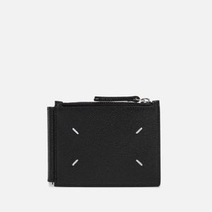 Maison Margiela Textured-Leather Bifold Wallet with Money Clip