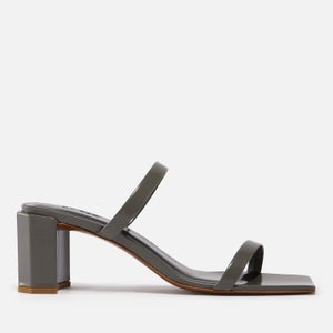 BY FAR Tanya Leather Heeled Sandals