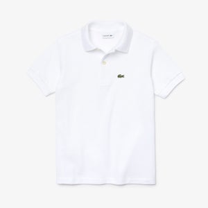 Lacoste Kids Logo-Detailed Cotton Polo Shirt