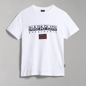 Napapijri Ayas Logo-Print Cotton-Jersey T-Shirt