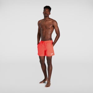 Pantalones cortos de natación Essentials de 41 cm para hombre, Rojo