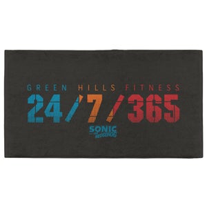 Sonic The Hedgehog Green Hills Fitness Hand Towel