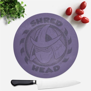 Teenage Mutant Ninja Turtles Shred Head Round Chopping Board