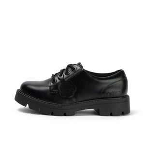 Adult Womens Kori Lace High shine Leather Black
