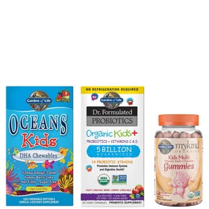 Kids’ Bundle – Omega-3, Multivitamins & Microbiome
