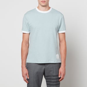 Thom Browne Ringer Cotton-Jersey T-Shirt