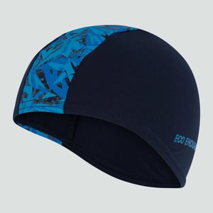 Boom Eco Endurance+ Badekappe Marineblau/Blau für Erwachsene
